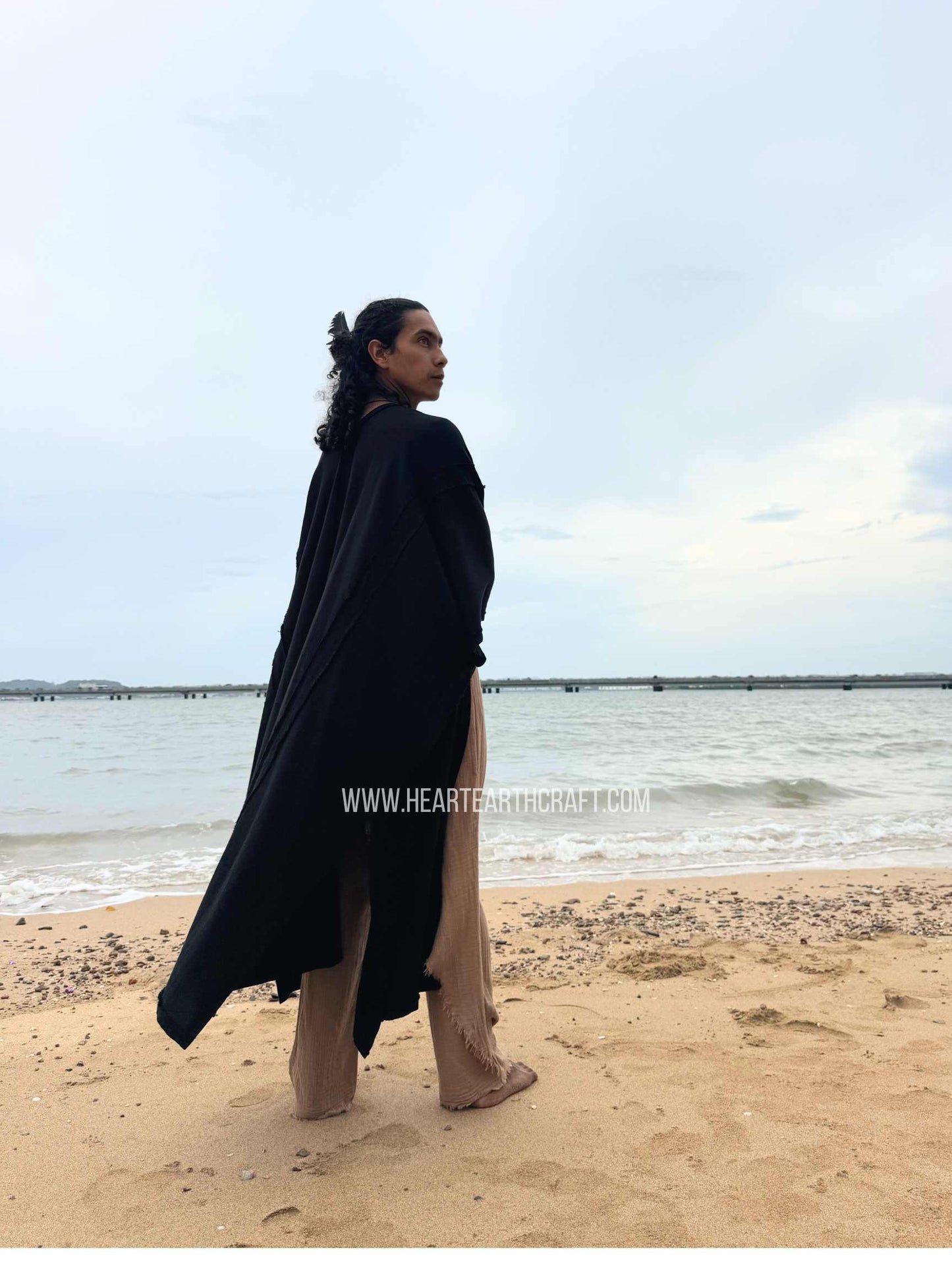 Men's Raw Cotton Kaftan