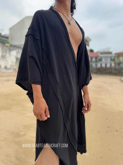 Men's Raw Cotton Kaftan