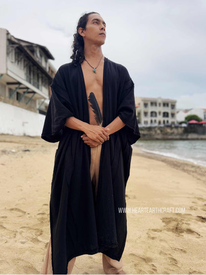 Men's Raw Cotton Kaftan