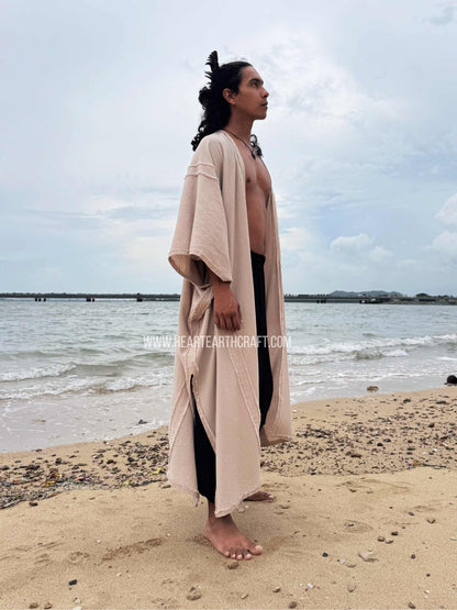 Men's Raw Cotton Kaftan