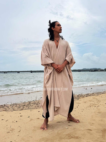 Men's Raw Cotton Kaftan