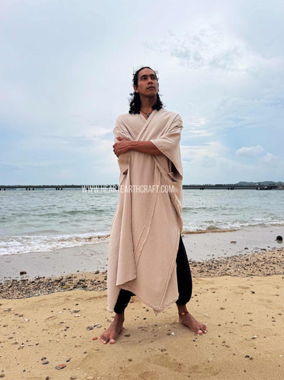 Men's Raw Cotton Kaftan