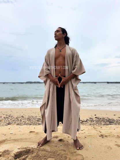 Men's Raw Cotton Kaftan