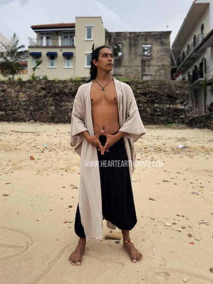 Men's Raw Cotton Kaftan
