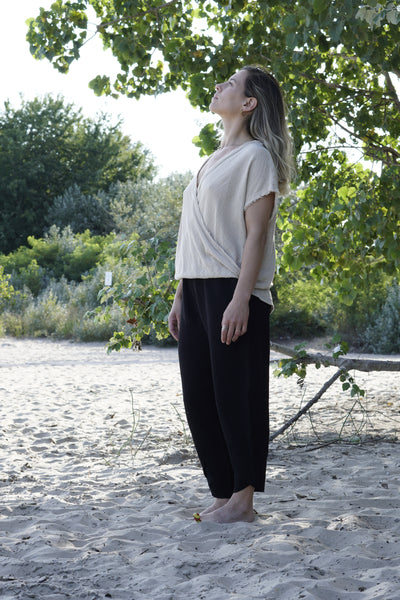 Hand Woven Organic Cotton Pants