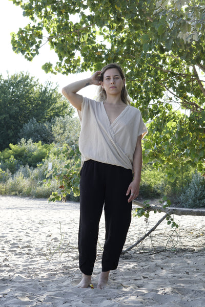 Hand Woven Organic Cotton Pants