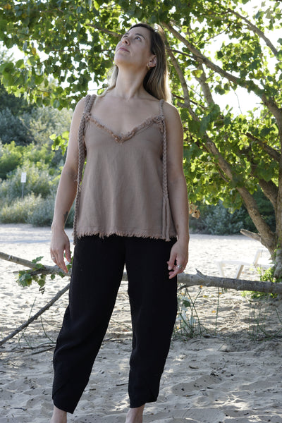 Hand Woven Organic Cotton Pants