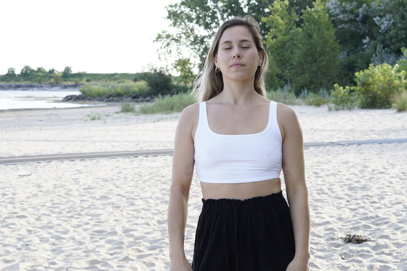 Soft Summer Yoga Crop Top