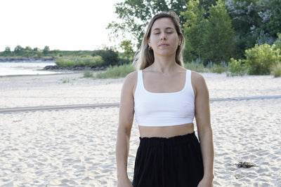 Soft Summer Yoga Crop Top