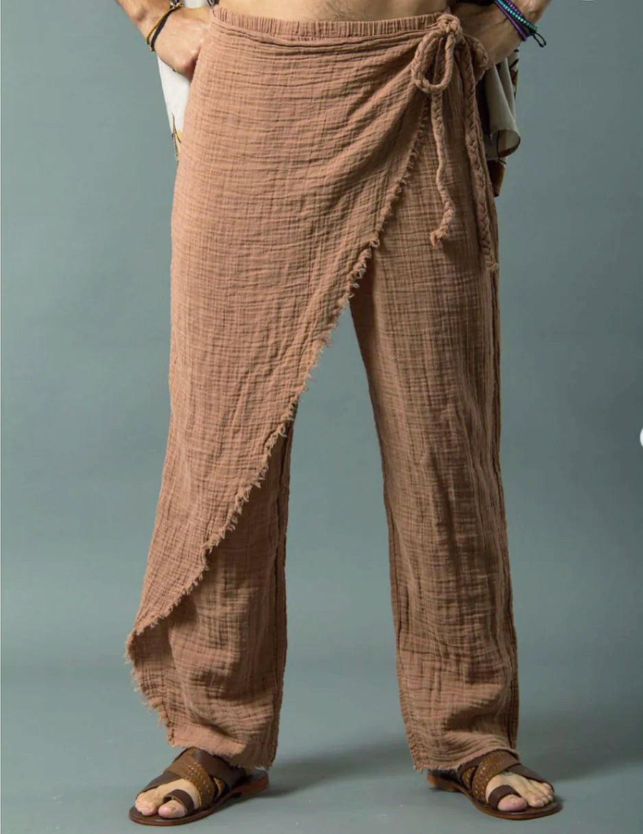 Organic Cotton Man Boho Pants