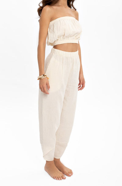 Hand Woven Organic Cotton Pants